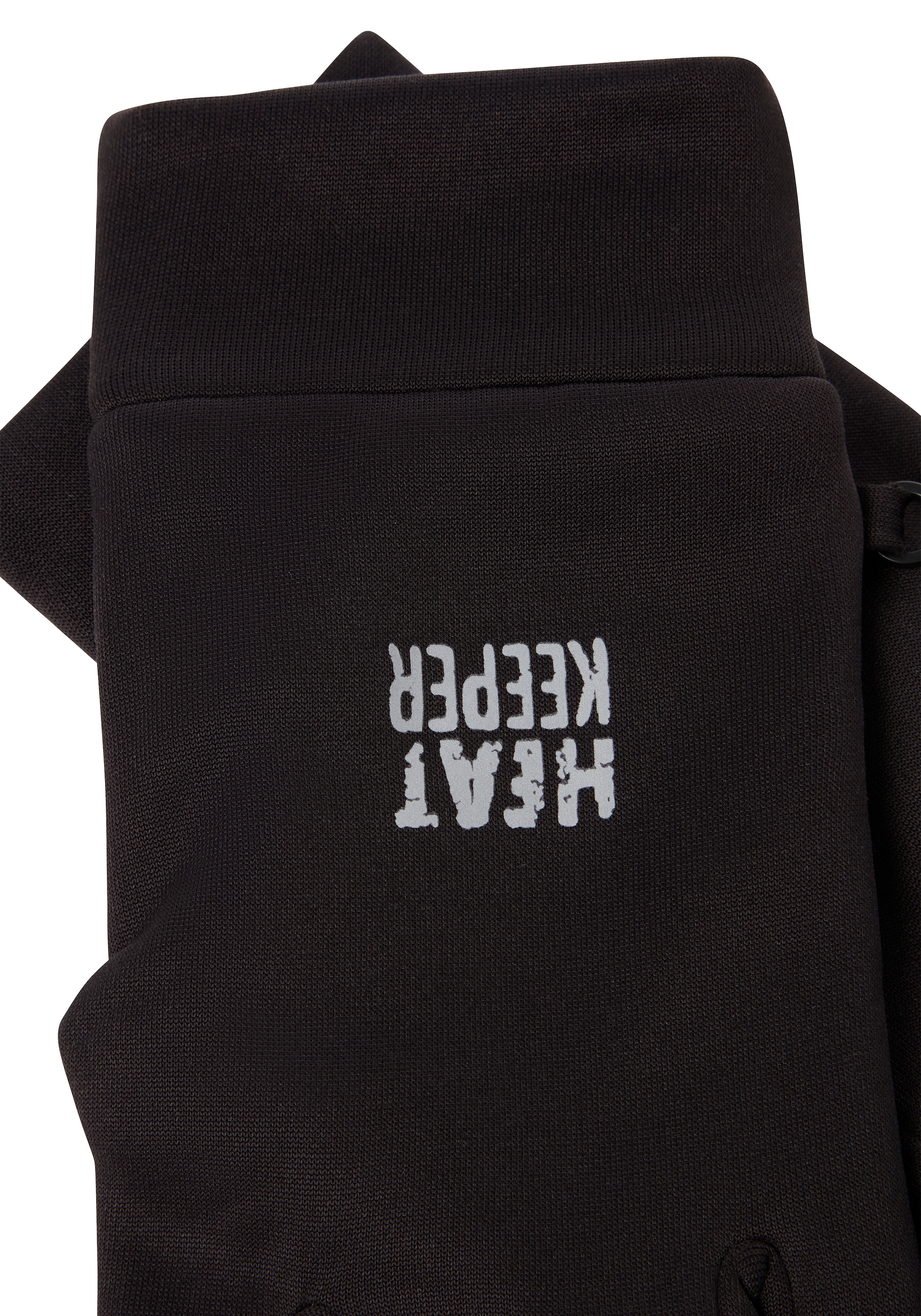 Heatkeeper Fleecehandschuhe , mit Silikon-Finish an der Handfläche und I-Touch-Profile an Daumen