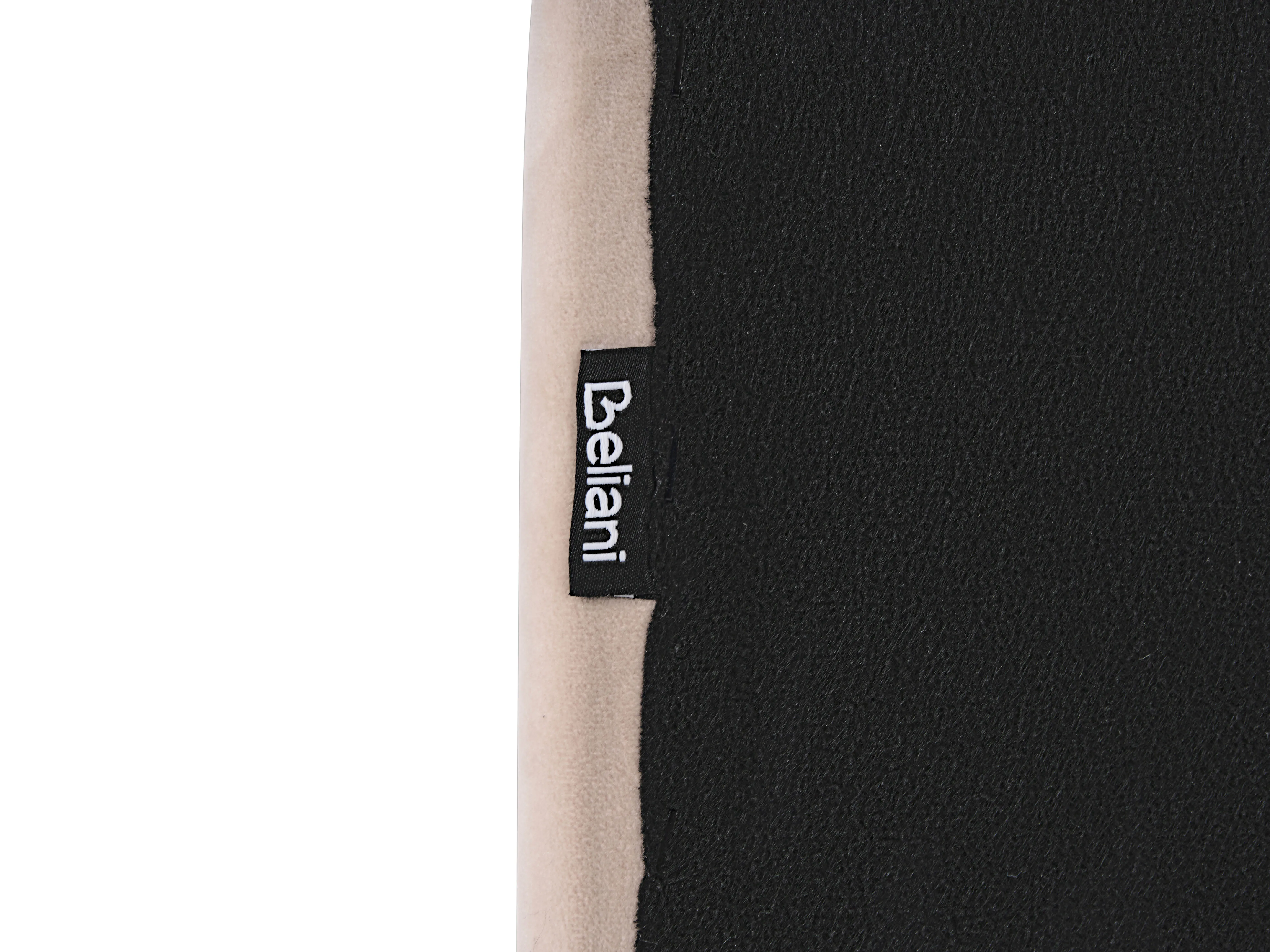 Bed Fluweel CORSAINT 90 x 200 cm Beige