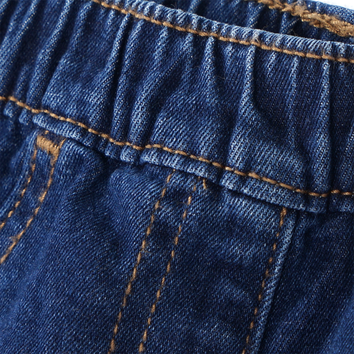 Mädchen Jeggings im Denim-Look dunkelblau