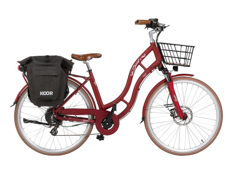 KOOR Gepäckträgertasche Maggia 20L Wasserdichte und robuste Velotasche