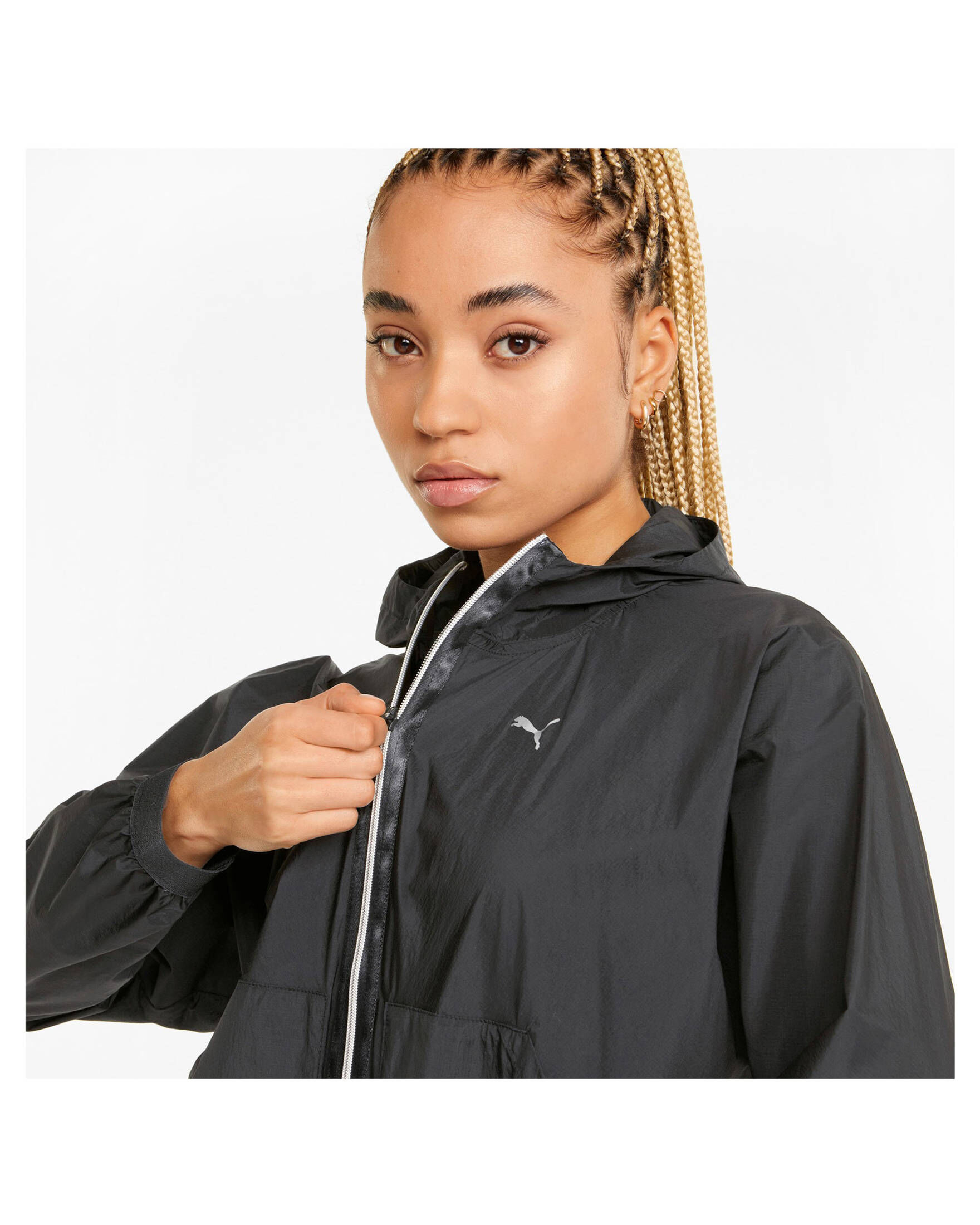 Puma| Damen Trainingsjacke STARDUST Cropped Fit