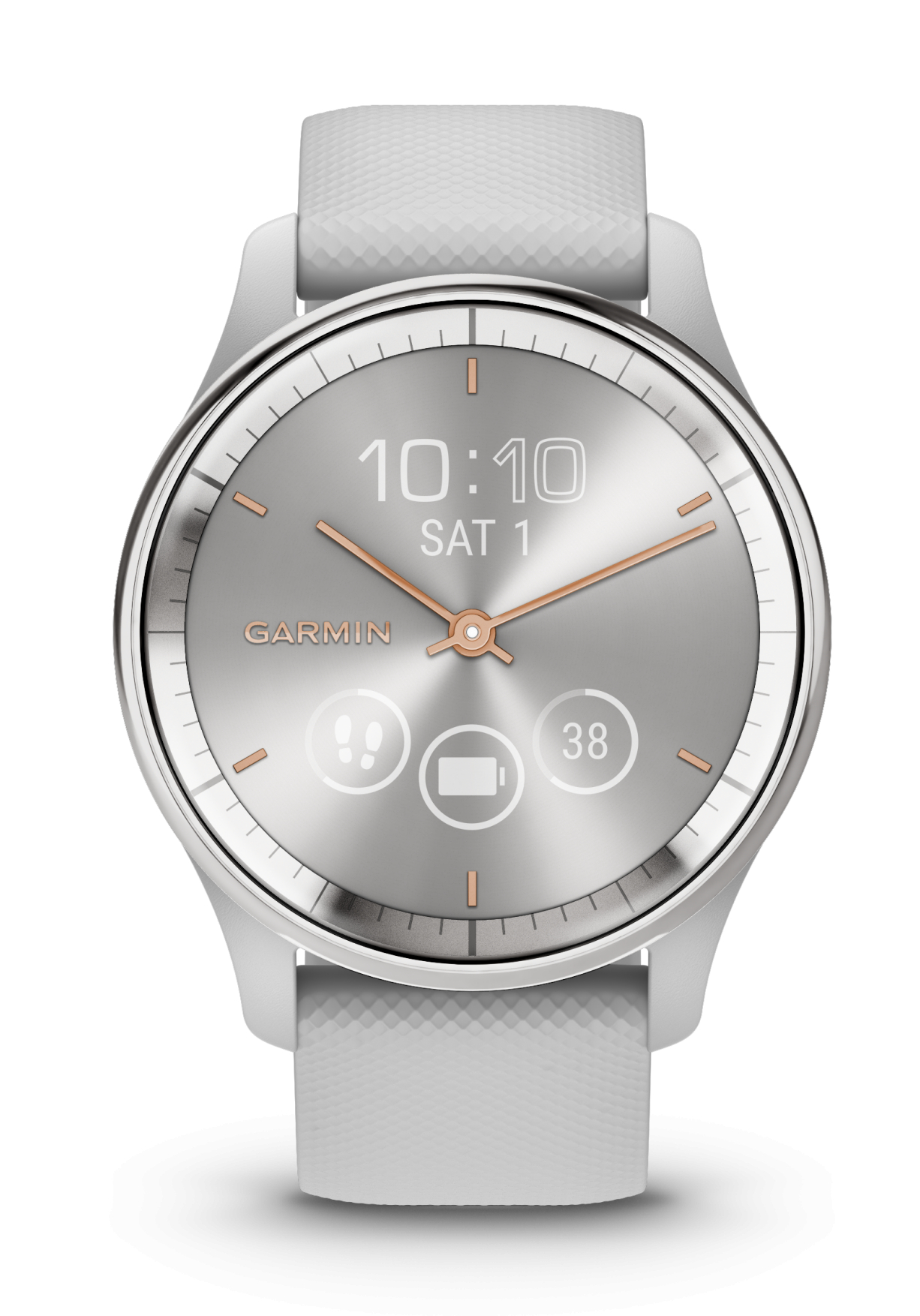 Garmin Vivomove Trend Hellgrau/Silber 010-02665-03
