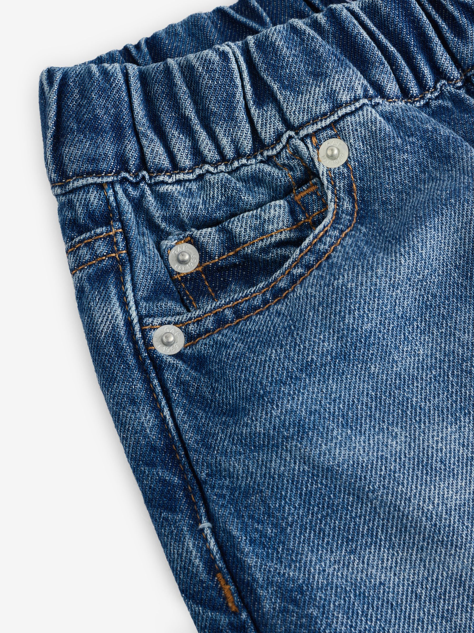 Gap ultrazachte baggy jeans met elastische taille (4 - 13 jr)