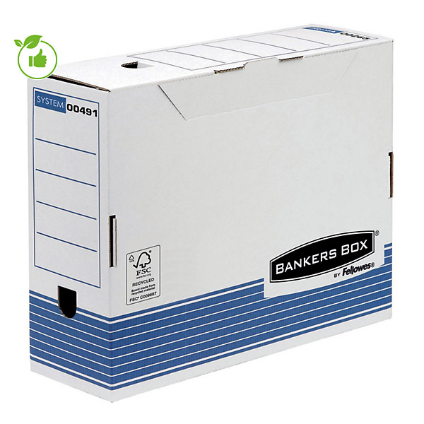 10 boîtes archives automatiques Fellowes Dos 10 cm
