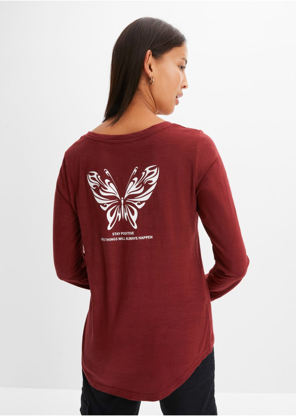 T-shirt manches longues à imprimé