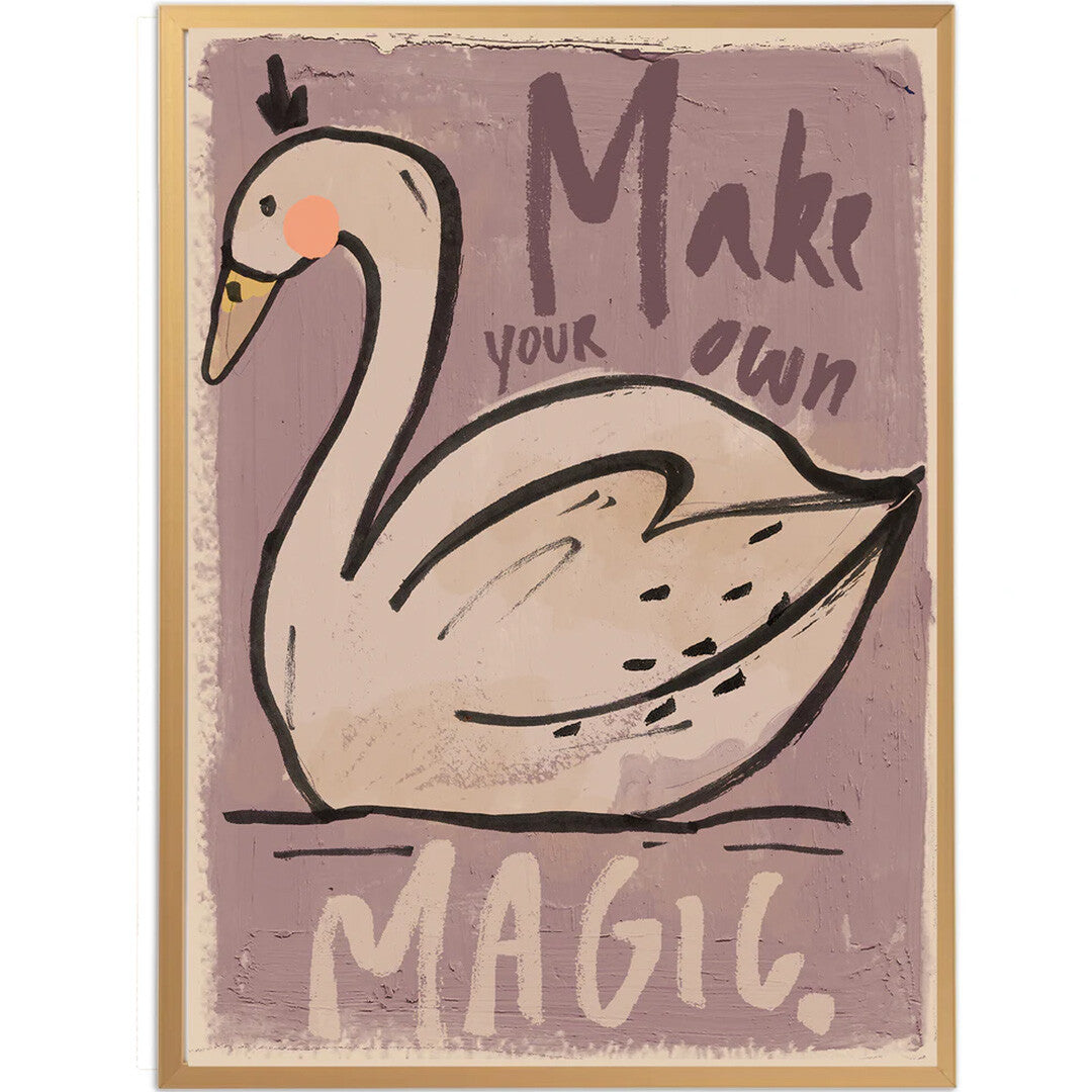 Studio loco poster magic swan