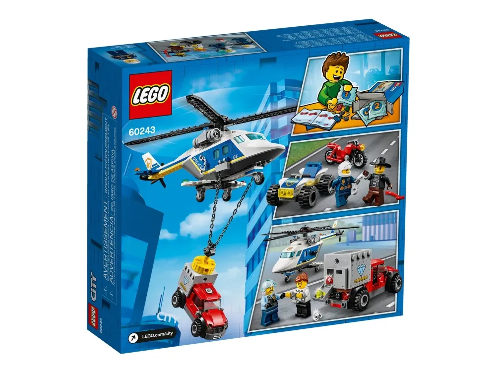 LEGO City 60243 Politihelikopterjagt