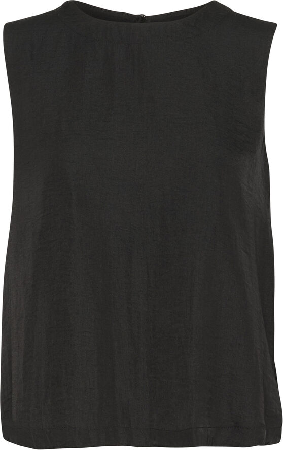 Kaffe KAallie Top Black deep