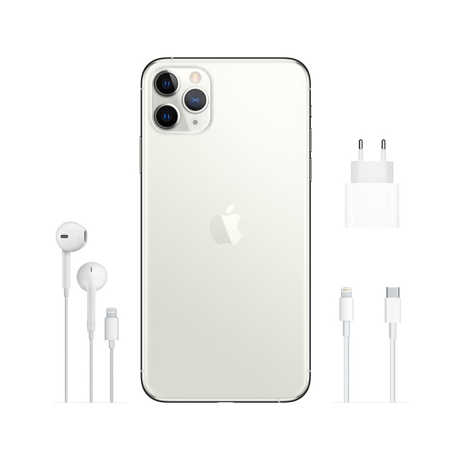 Apple iPhone 11 Pro Max (argent) - 64 Go · Reconditionné