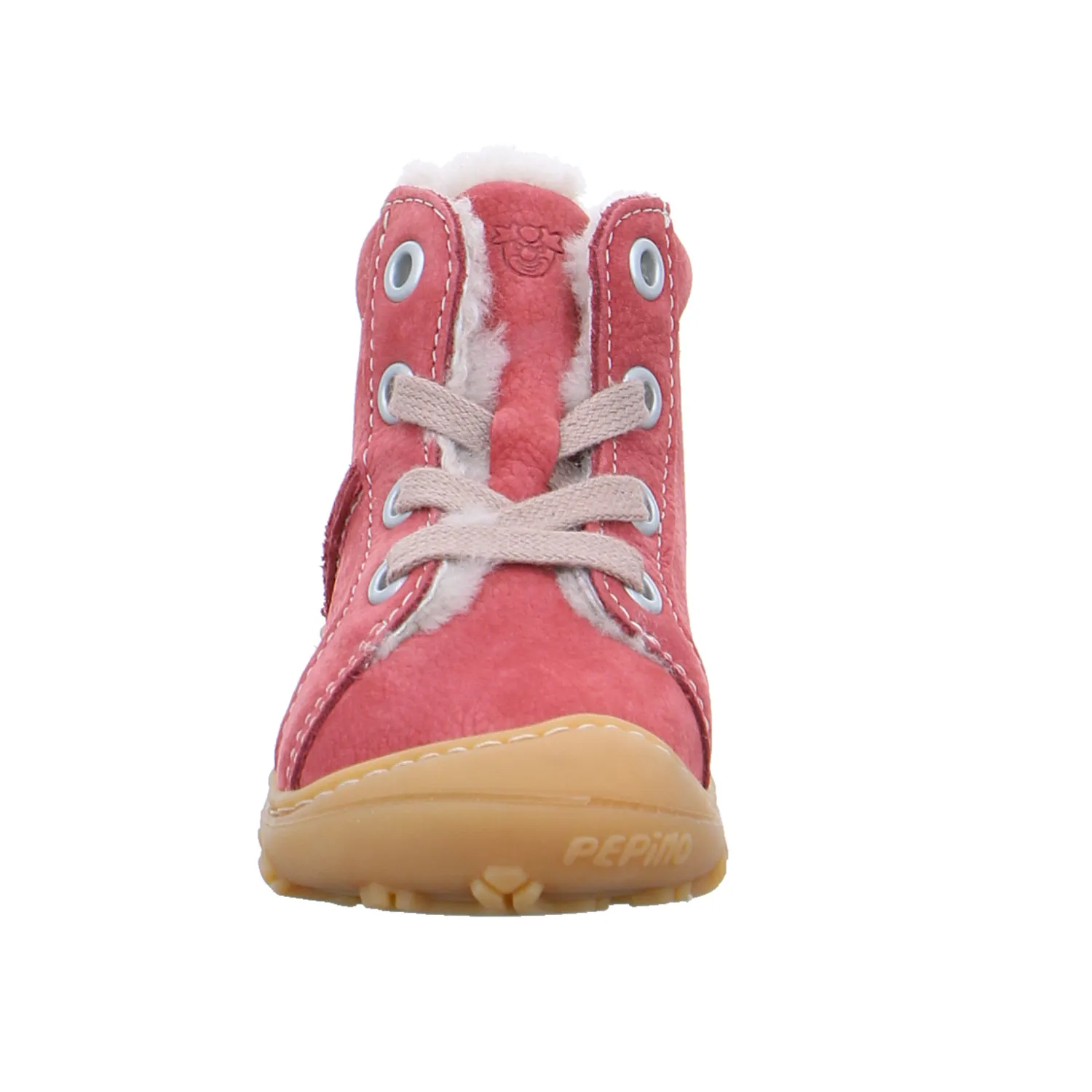 PEPINO Kleinkinder-Winter-Bottine Koralle Leder  Bottine