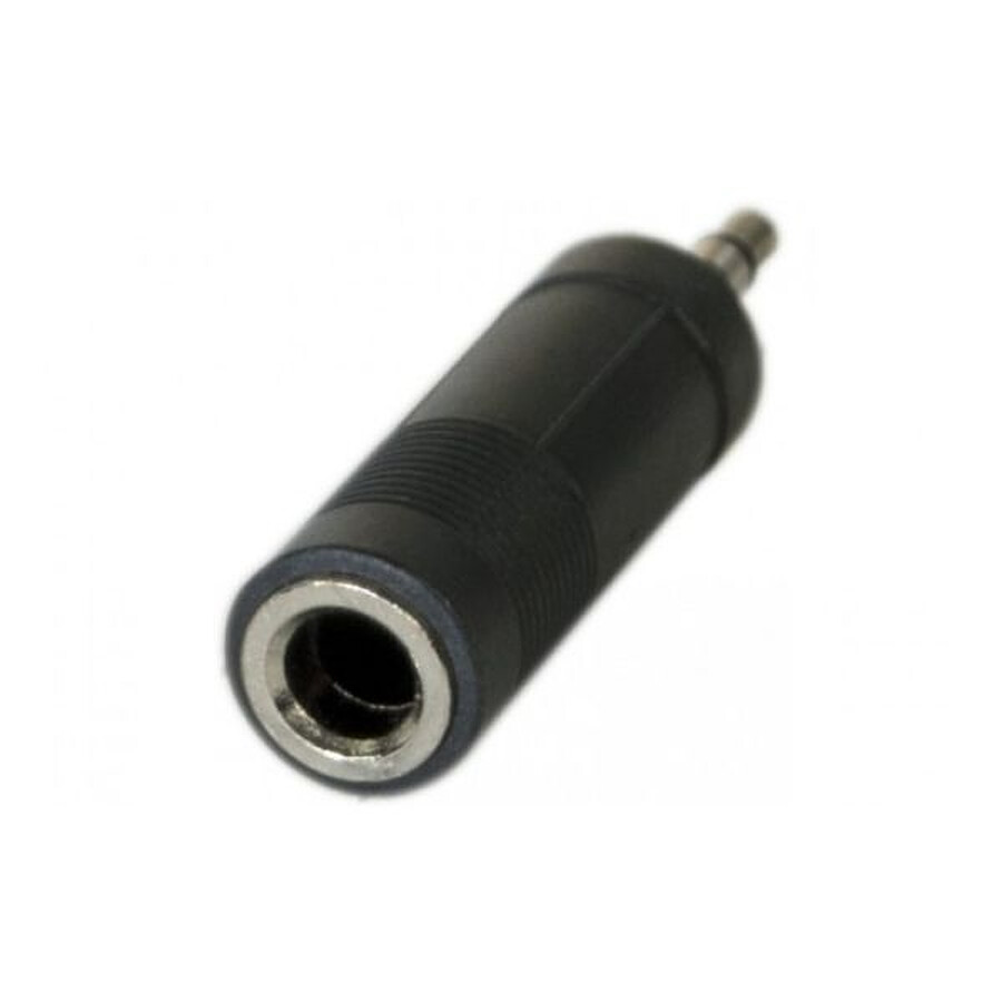 Adaptateur audio Jack 3.5 mm mâle / 6.35 mm femelle