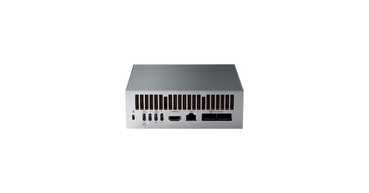 ASUSAscent GX10 ARM v9.2-A 128/4 mini-pc  (Donkergrijs | NVIDIA GB10 Grace Blackwell | DGX Spark | NVLink-C2C | 128 GB | 4 TB SSD)