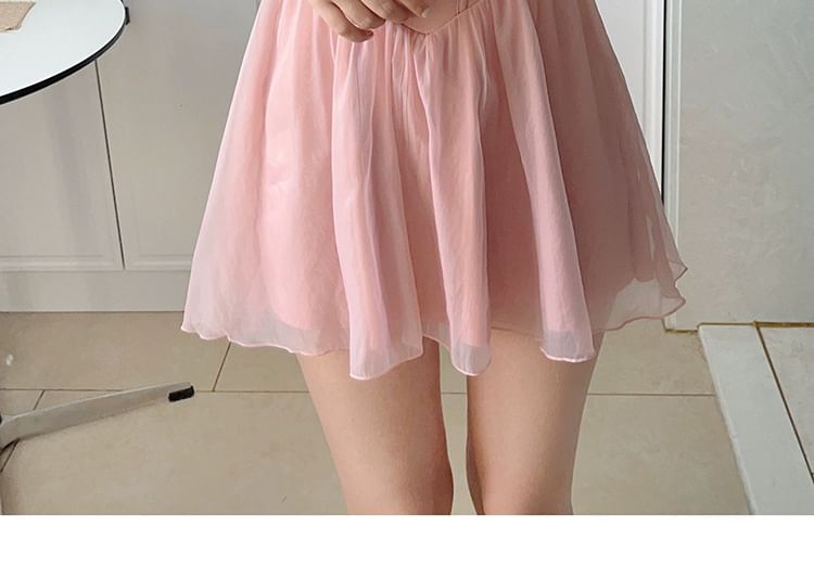 Kansen - Off-Shoulder zwemjurk