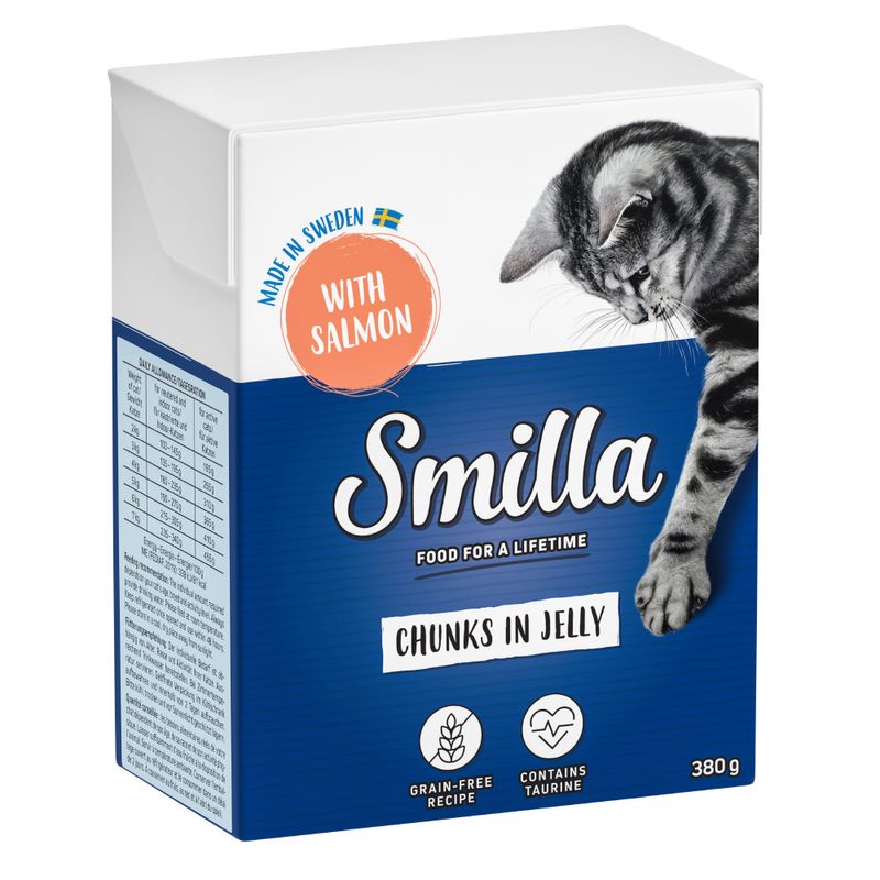 Smilla Bouchées en gelée sans céréales 6 x 380 g