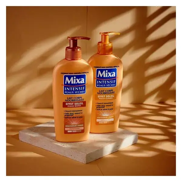 Loção Corporal Mixa com Efeito Solar para Pele Clara 250ml
