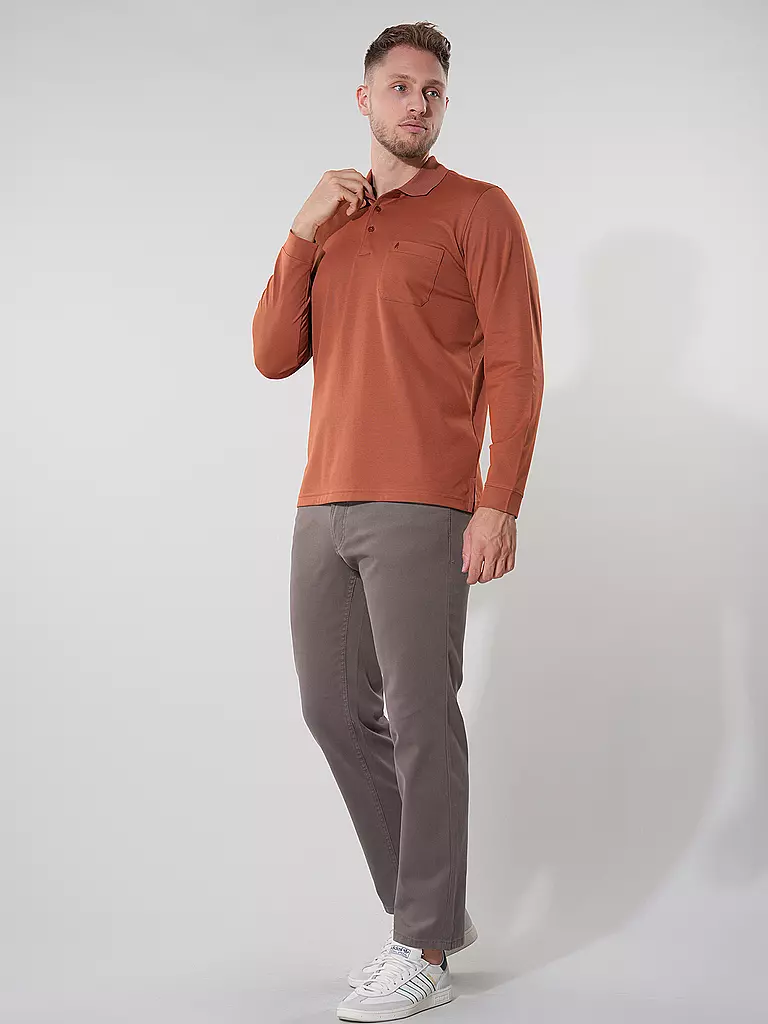 RAGMAN Poloshirt  orange