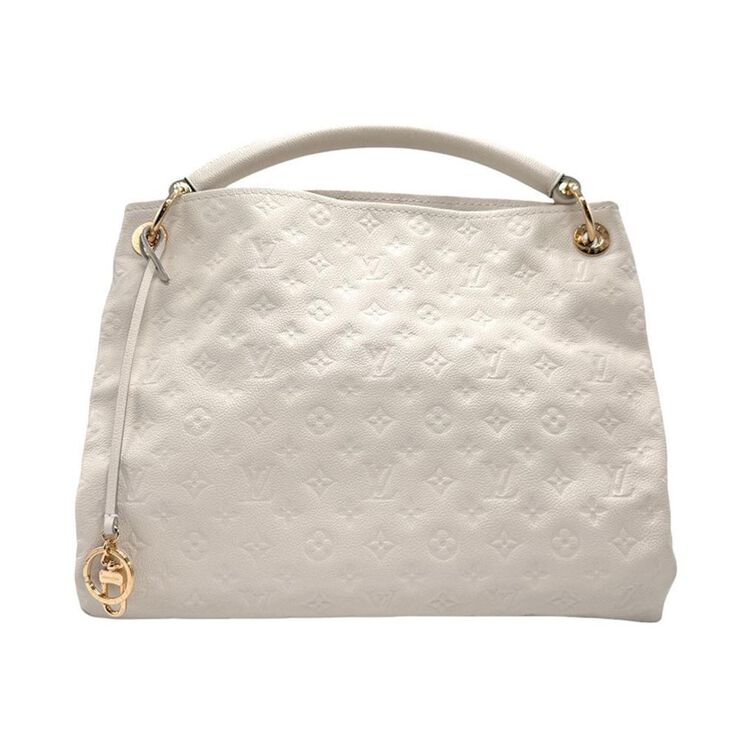 Louis Vuitton Vintage Louis Vuitton Artsy White