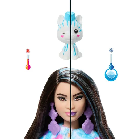 Barbie Cutie Reveal Barbie Color Dream Series - Zebra