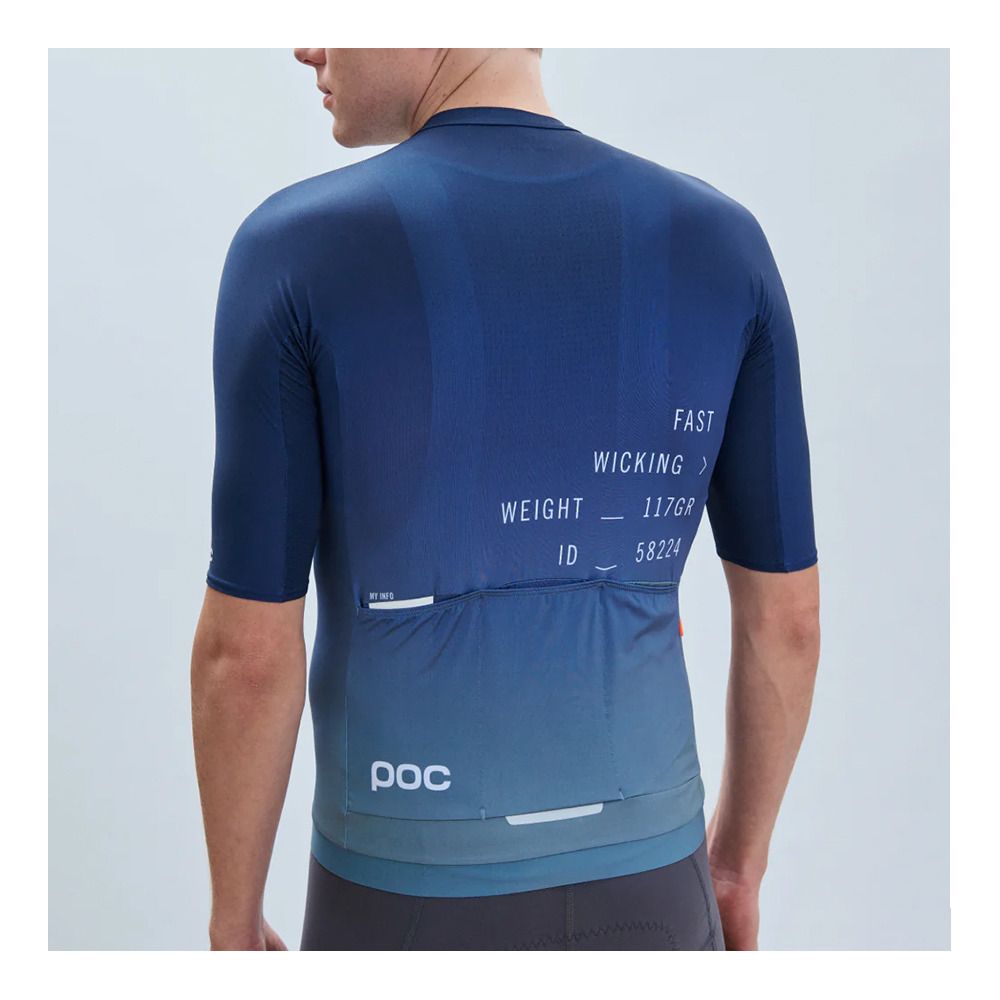 Poc M'S PRISTINE PRINT - Maillot Homme gradient turmaline navy