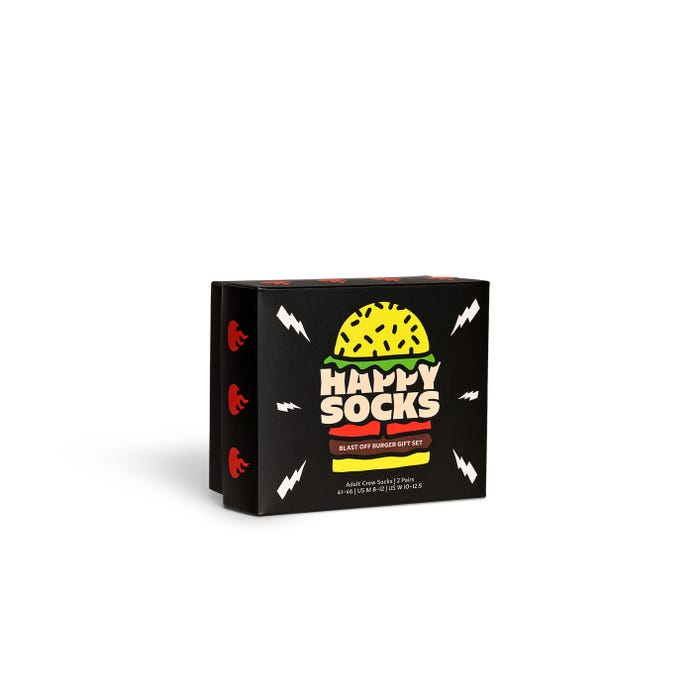 Happy Socks-Happy Socks Geschenkset Burger