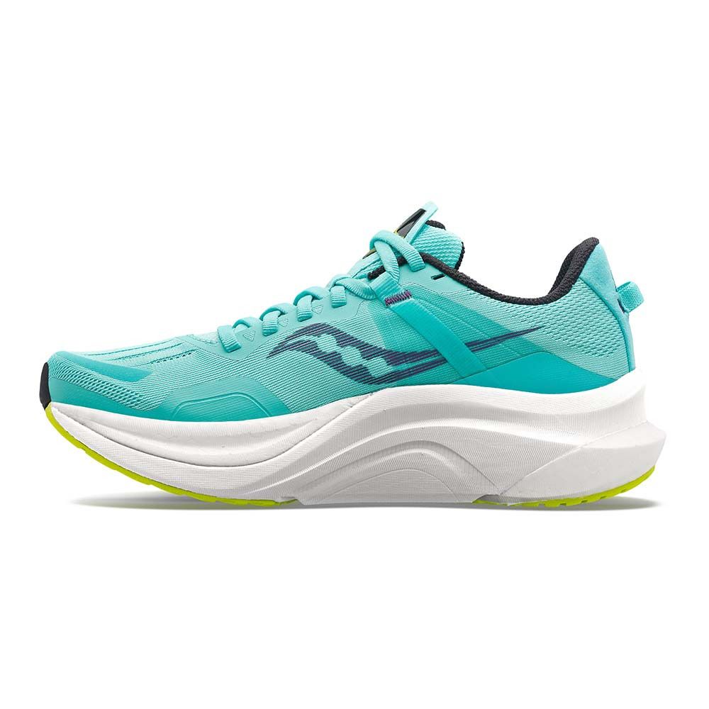 Saucony TEMPUS - Chaussures running Femme cool mint/acid