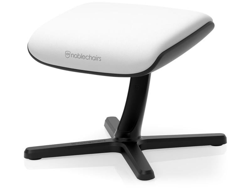noblechairs Fussstütze 2 - White Edition Fussablage für Gaming-Stühle