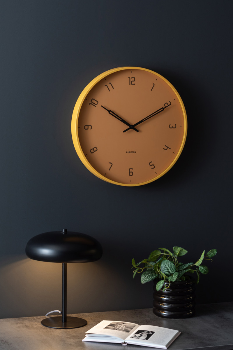 Wall Clock Stark KA5950BK Black
