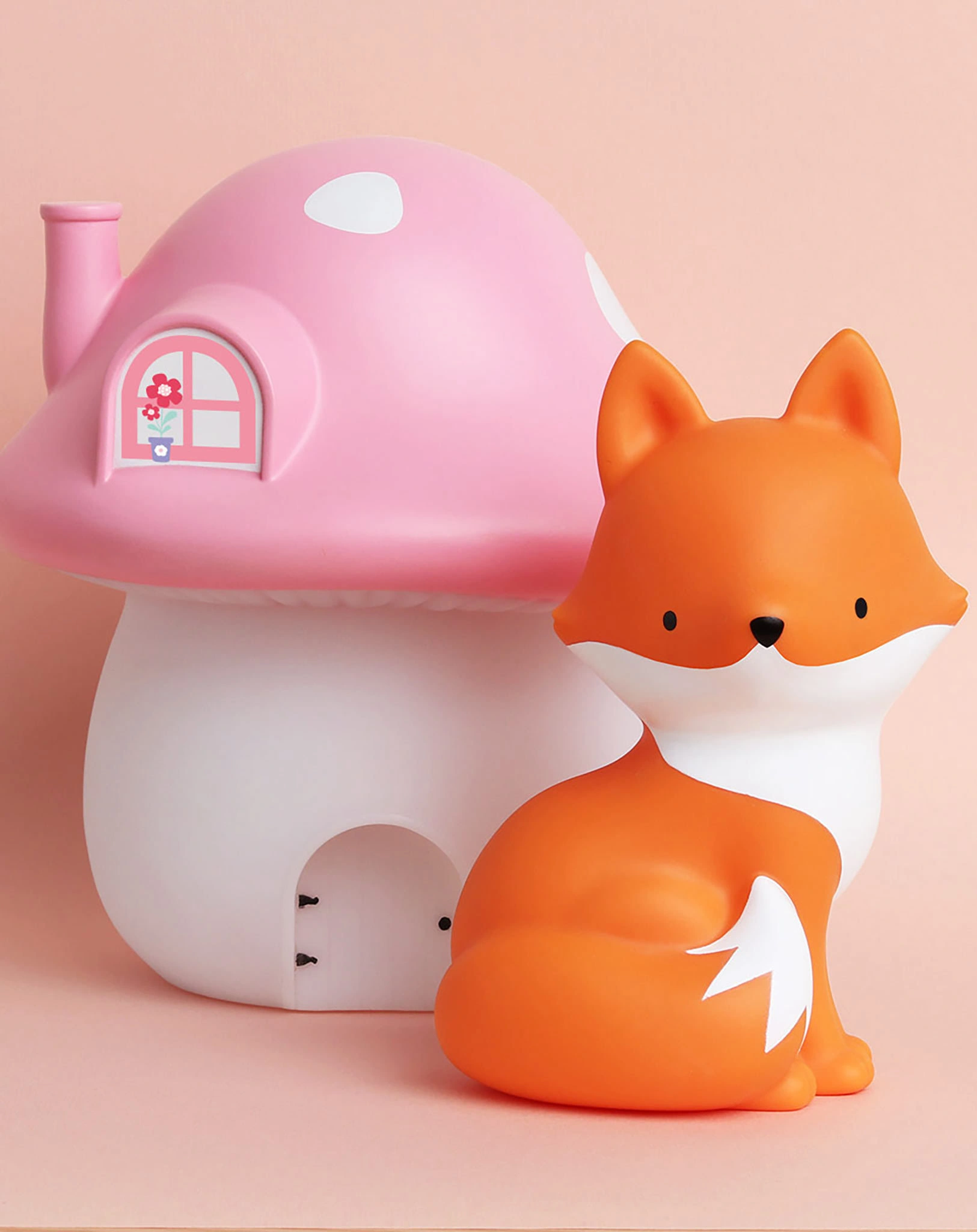 LED-Nachtlicht LITTLE LIGHT FOX in orange