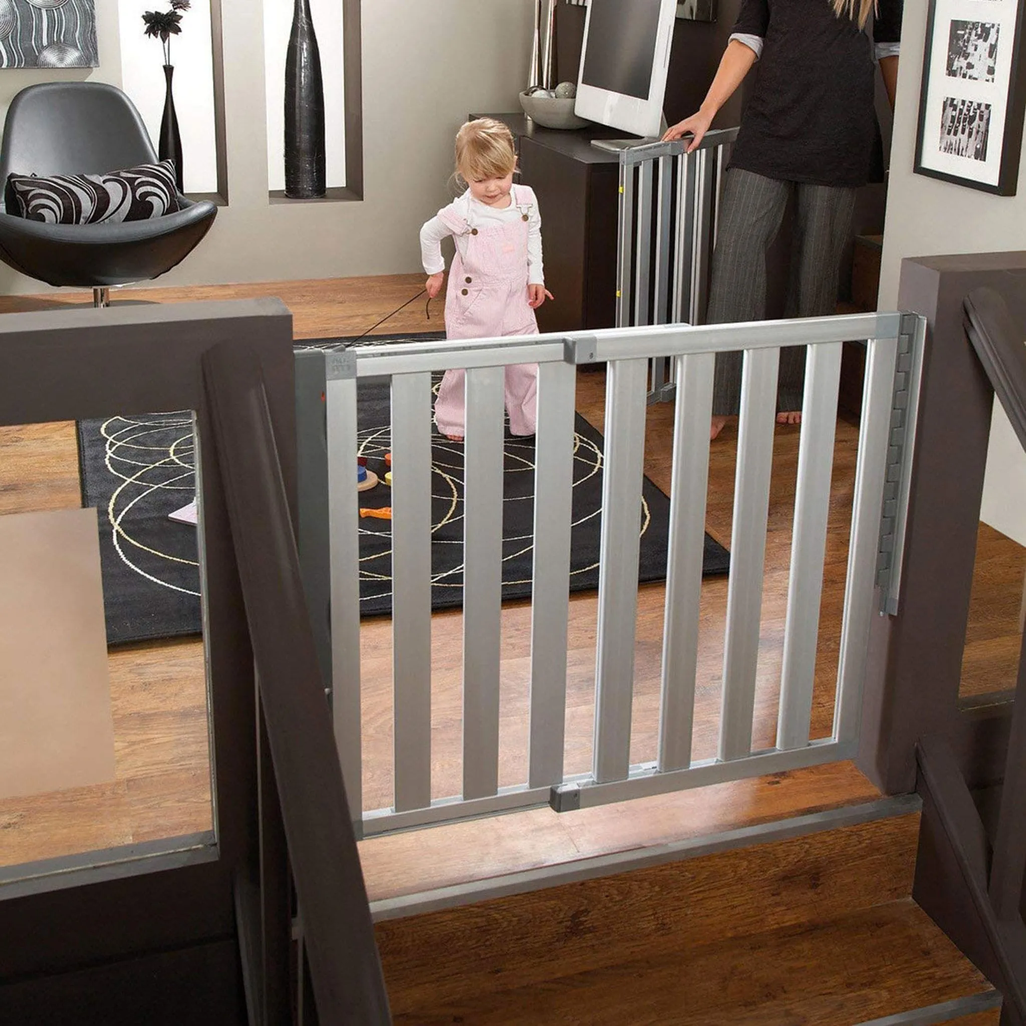 Munchkin Barrière Loft Aluminium