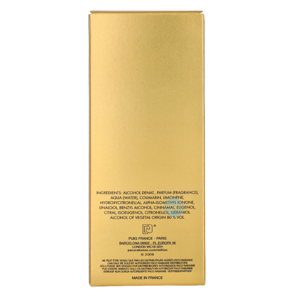Paco Rabanne 1 Million Eau de Toilette Spray100 ml