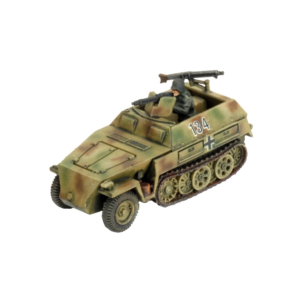 Flames of War - SS Reconaissance Company HQ