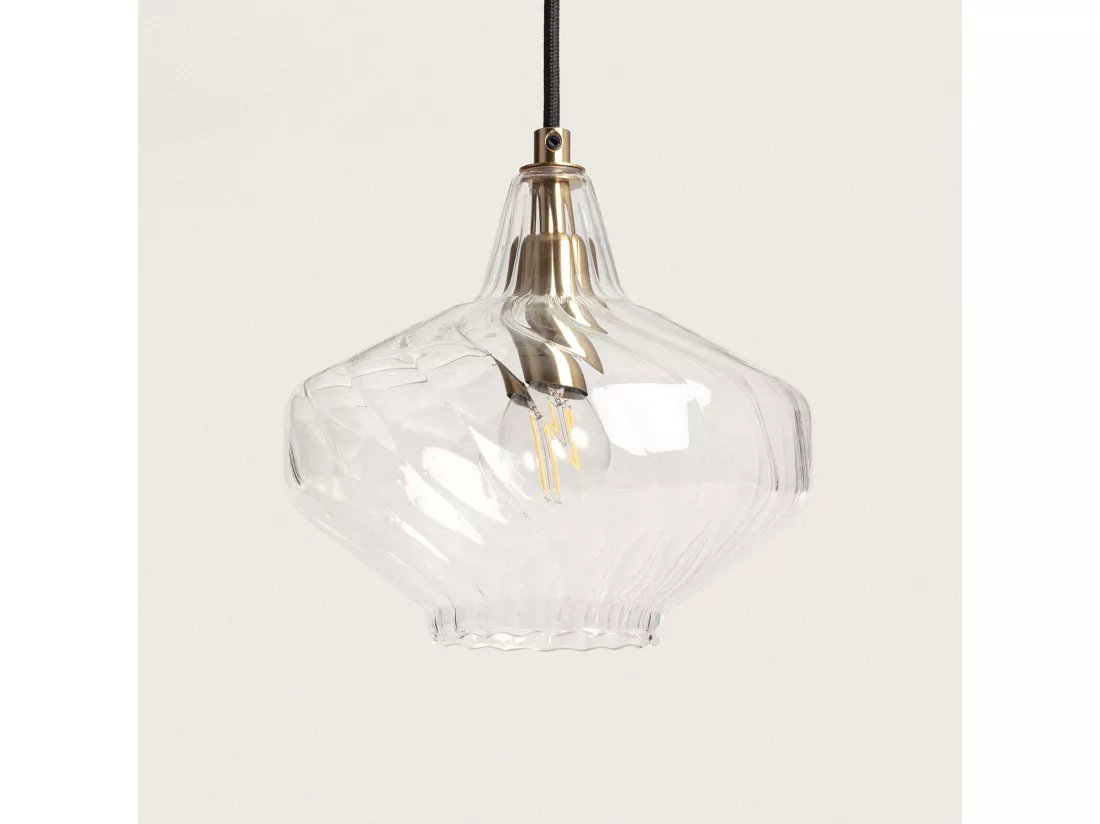 Suspension Verre Blas Transparent