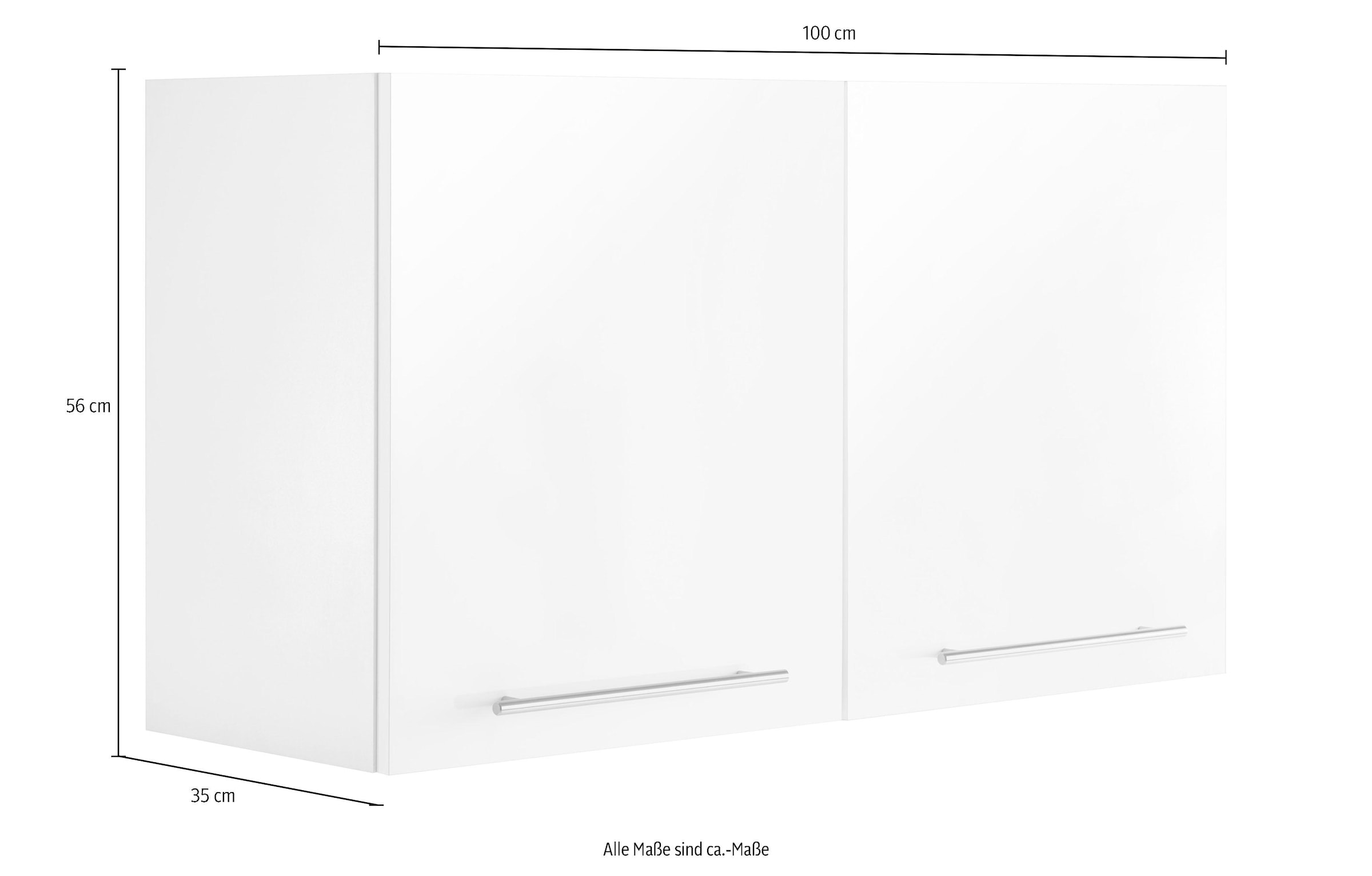 wiho Küchen Hängeschrank »Flexi2« Breite 100 cm
