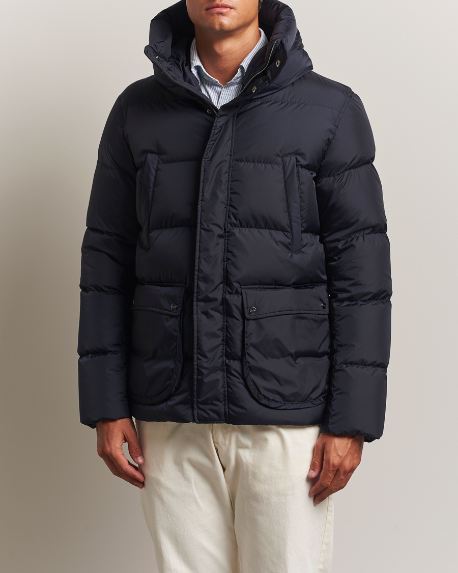 Herno Chamonix Down Parka Navy
