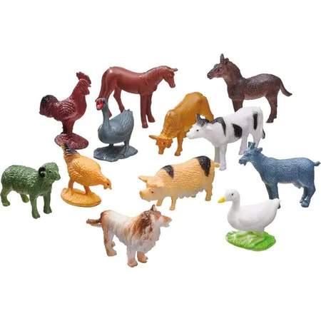 Schmidt Spiele KinderPuzzle - Lustiger Bauernhof, 40 Teile, mit Bauernhof-Set