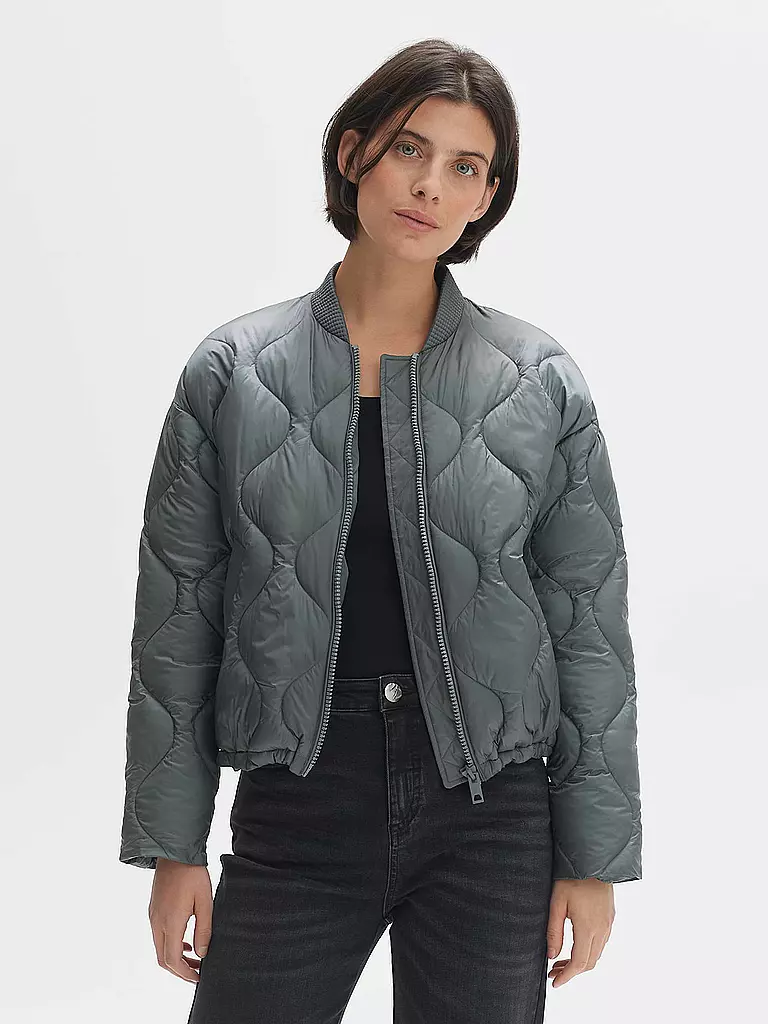 OPUS Leichtsteppjacke HEPPA grün