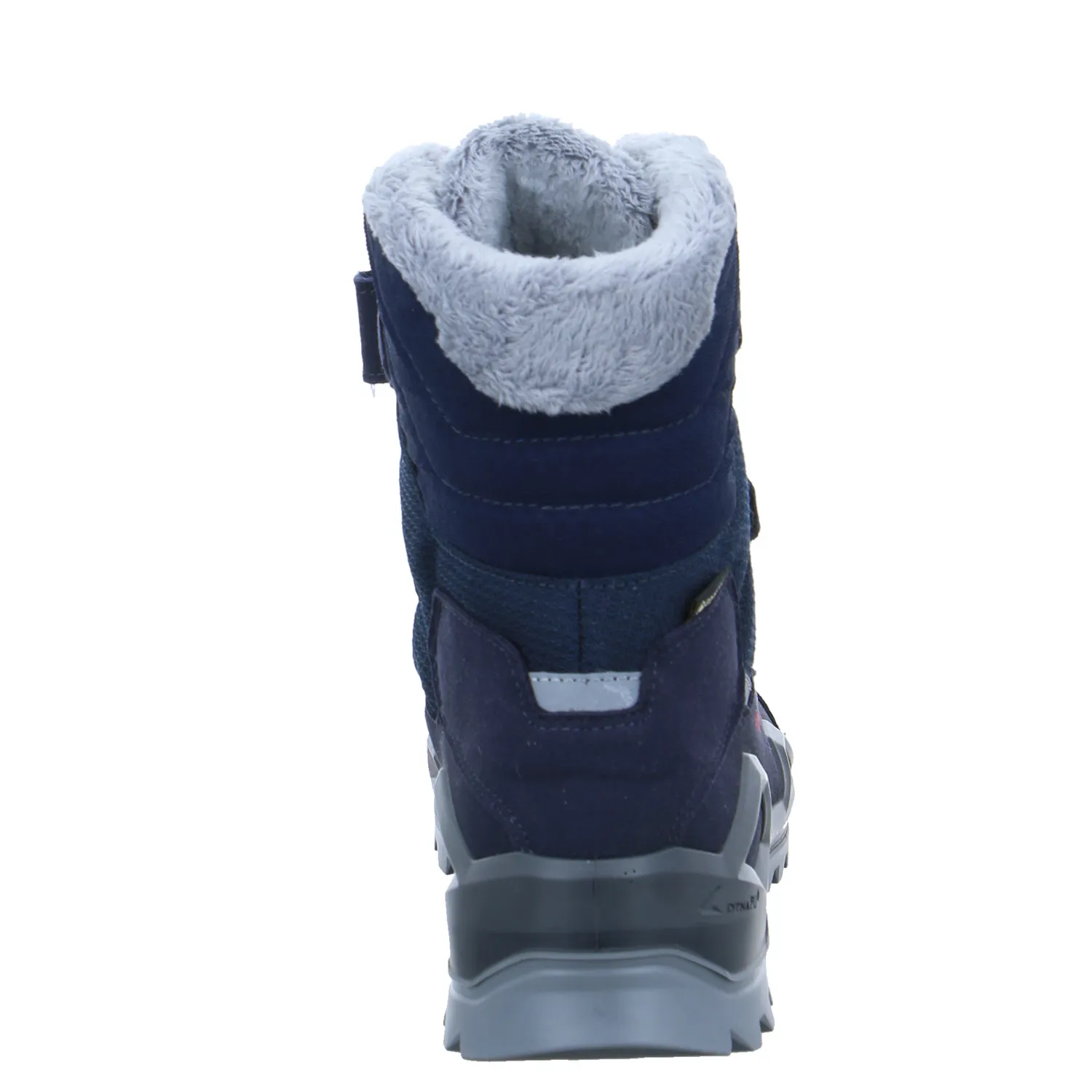LOWA Mädchen-Snowboot Membrane Dunkelblau Textil  Winterstiefel