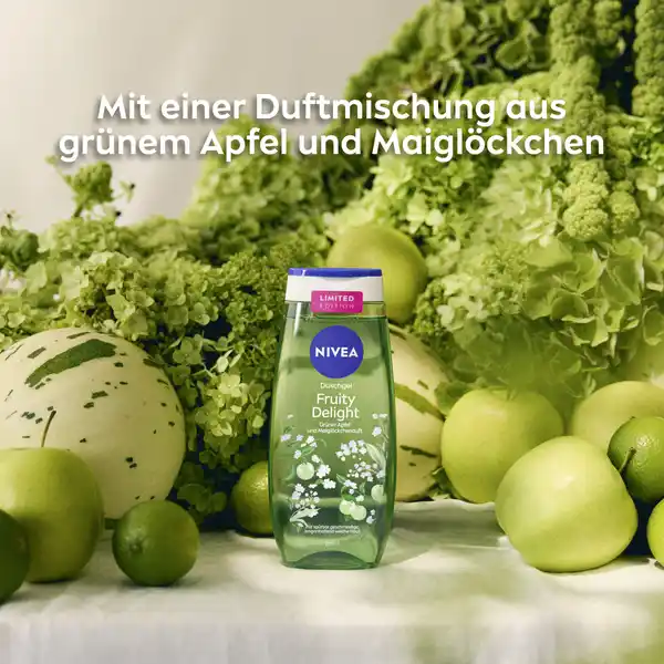 Fruity Delight Grüner Apfel und Maiglöckchenduft Duschgel