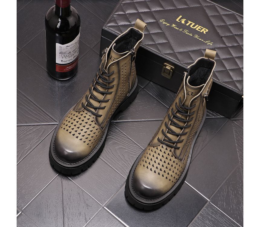 Mr Ozera - Veterlaarzen met studs
