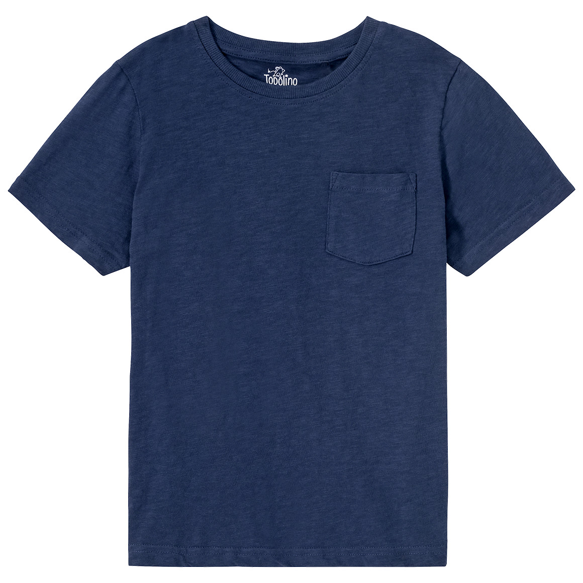 Topolino Jungen T-Shirt mit Brusttasche dunkelblau