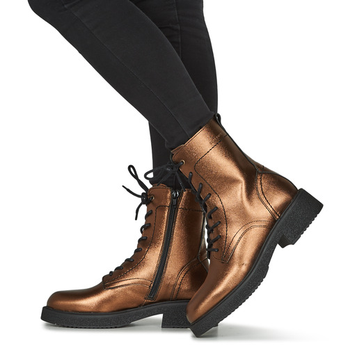 Bullboxer - MIRA LACE BOOT - Doré / Noir