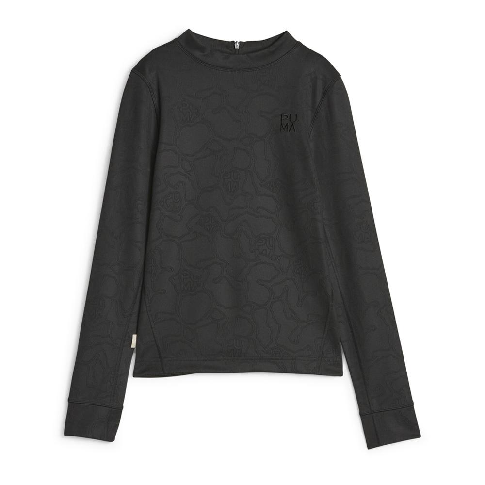 Puma T-shirt Noir Femme Puma Infuse Long Sleeve