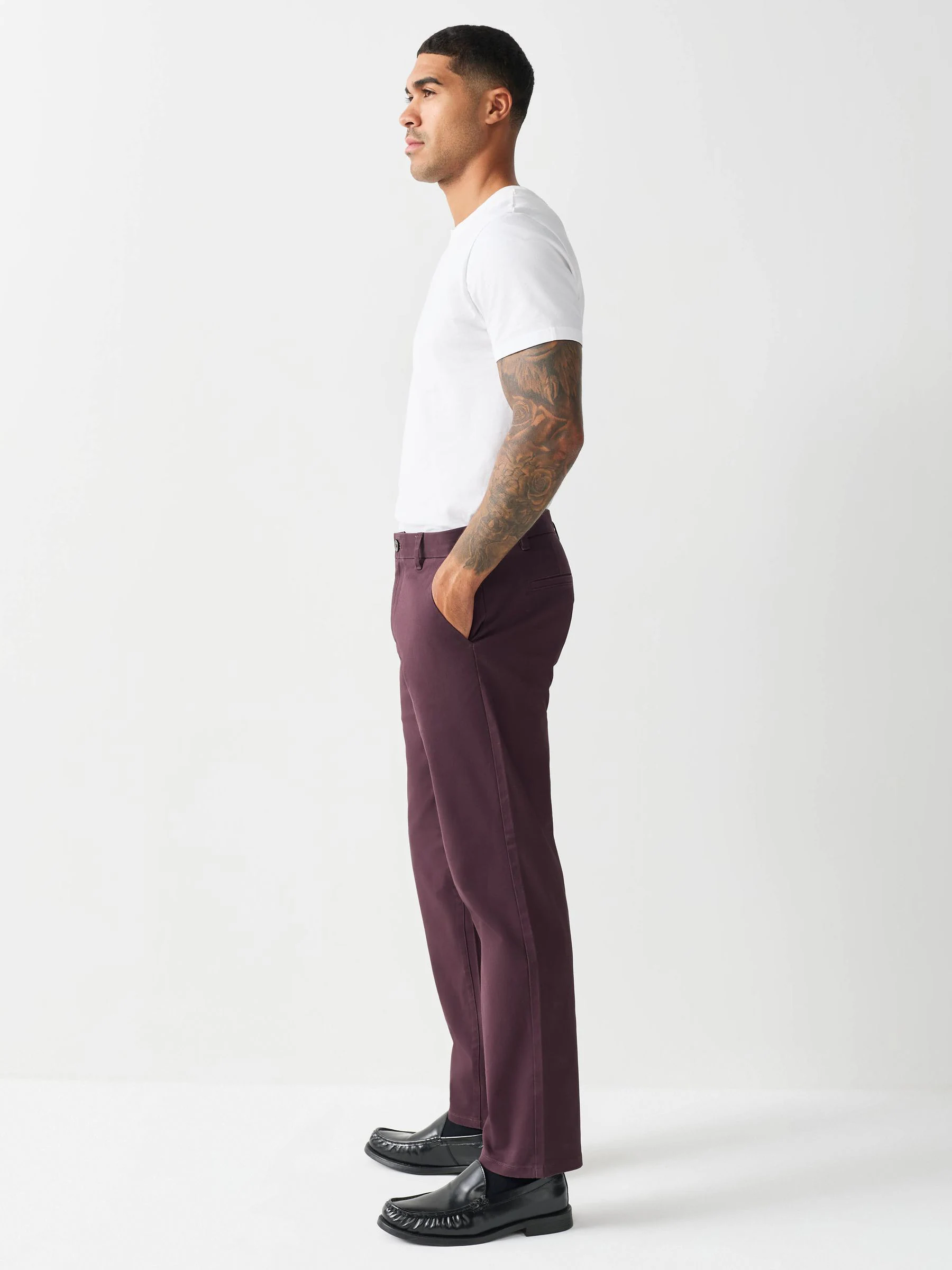 Bruin - Straight fit - Stretchy chino