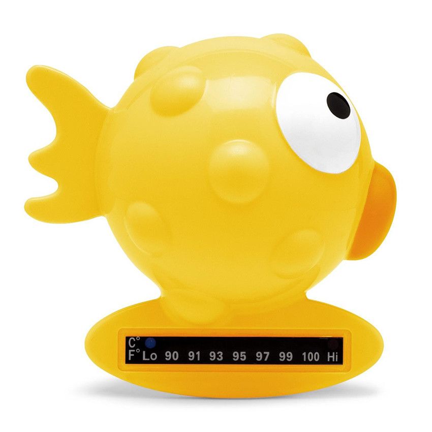 Thermomètre de bain - Poisson - Doré