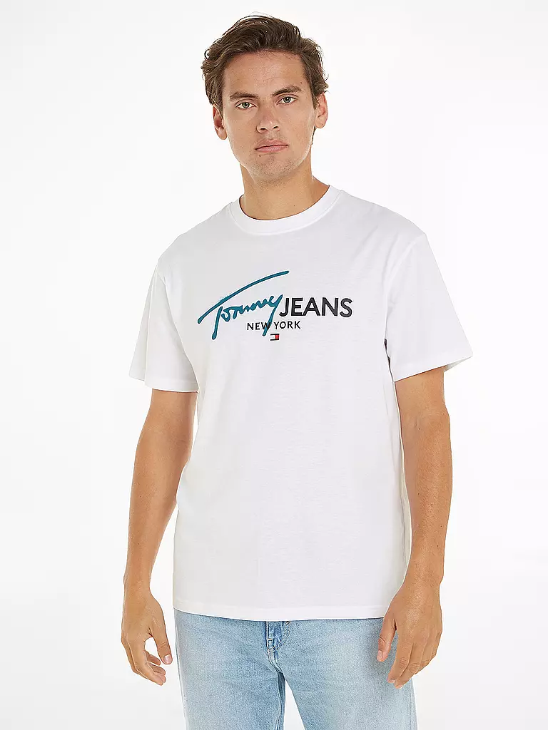 TOMMY JEANS T-Shirt  weiss