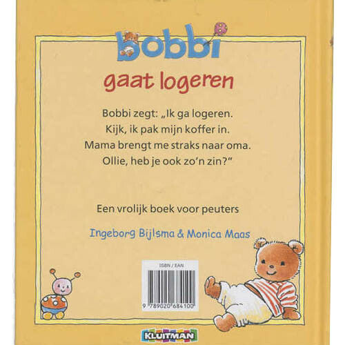 Uitgeverij kluitman bobbi gaat logeren