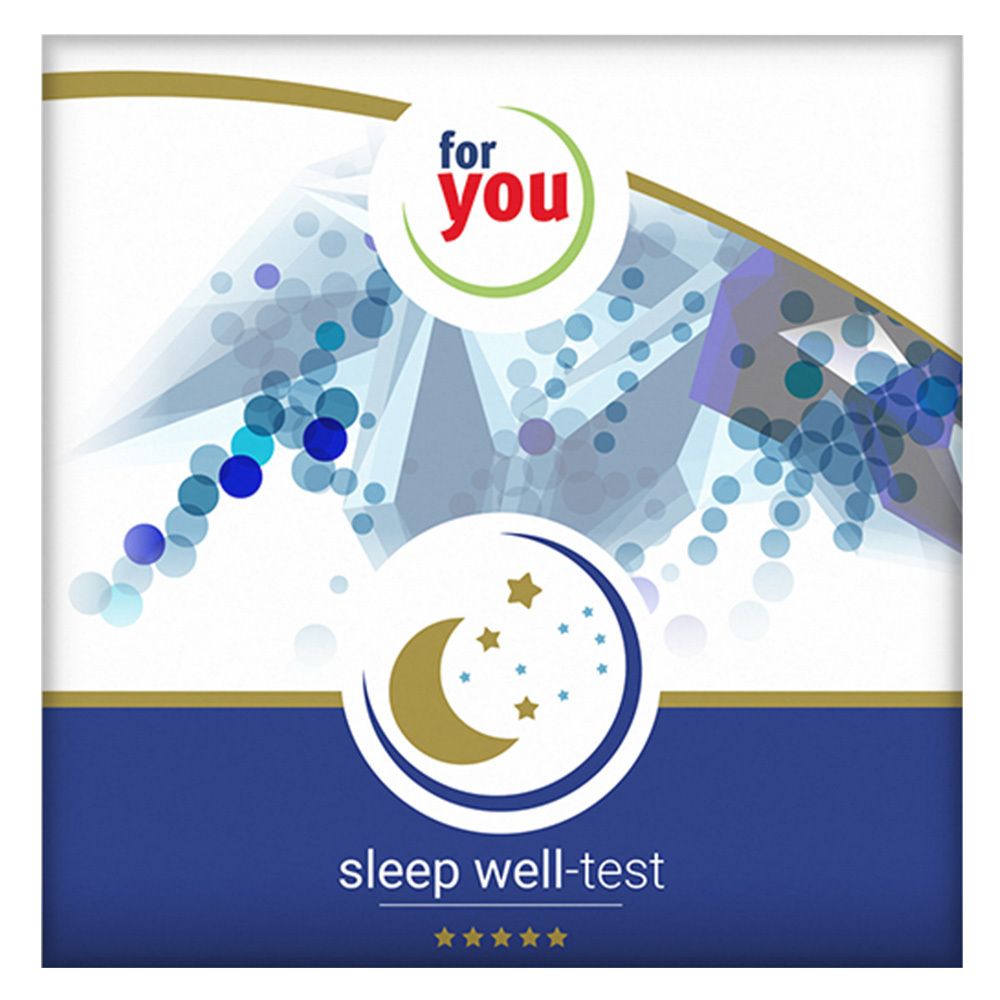for you sleep well-test - Speicheltest für zuhause