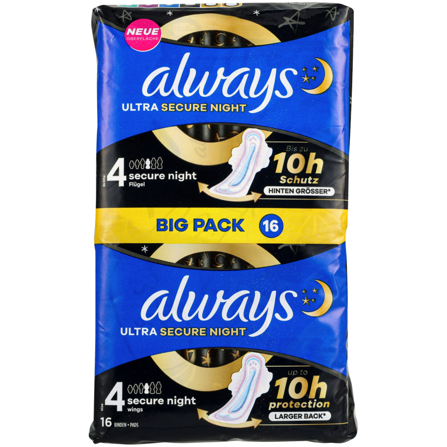 Always Ultra SecureNight BigPack 16 Stück