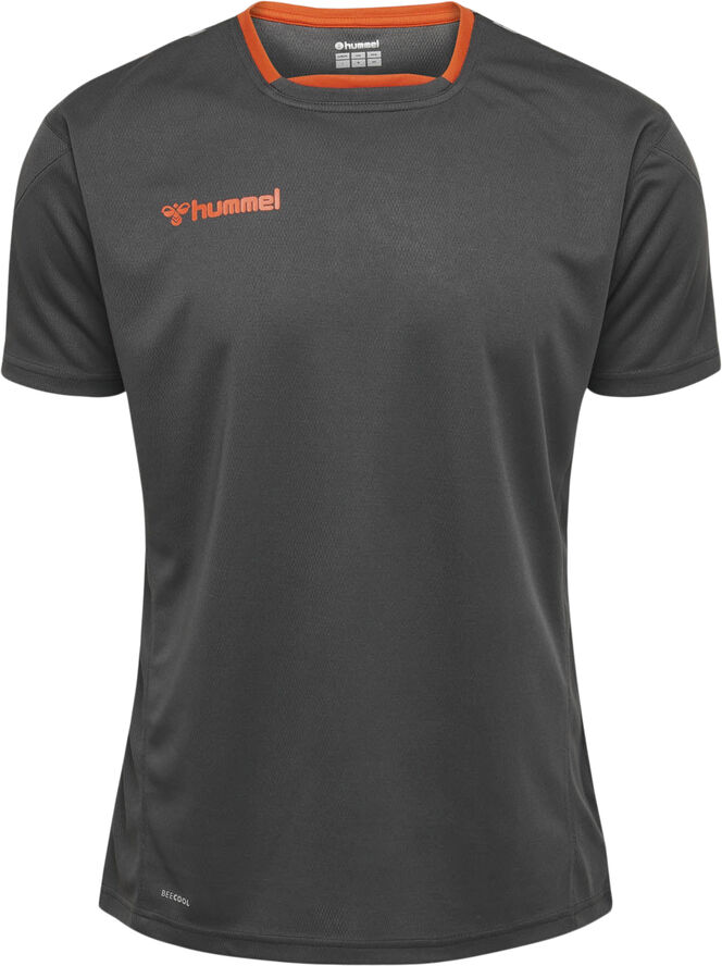 Hummel Authentich Poly trænings T-shirt Grå
