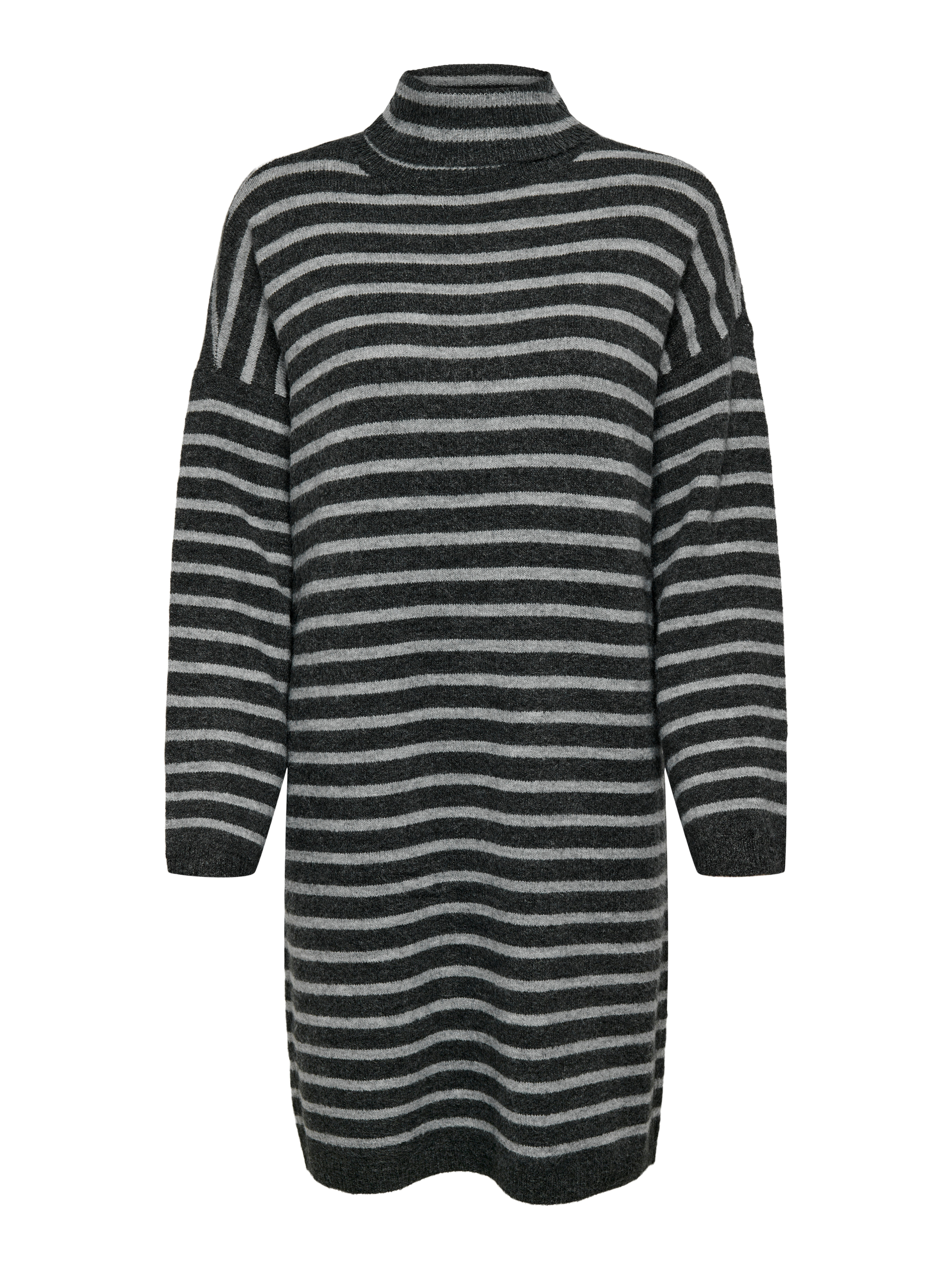 ONLTALIO Midikleid Dark Grey Melange